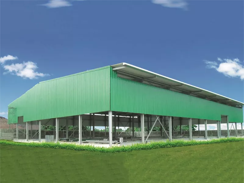 Miljövänlig prefab metalllager