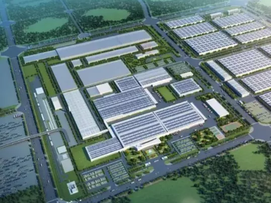 Stålstruktur industripark